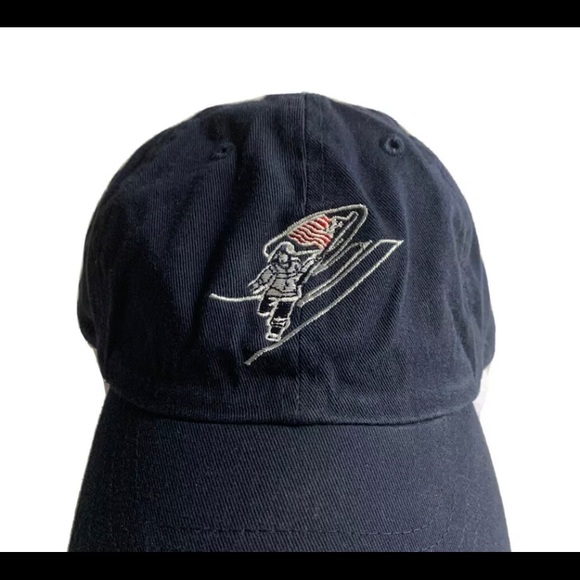 Patriot Navy Blue Adjustable Strap Back Baseball Hat - Picture 2 of 4